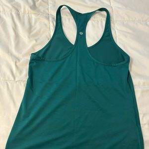 Dark Green Lululemon Tank Top